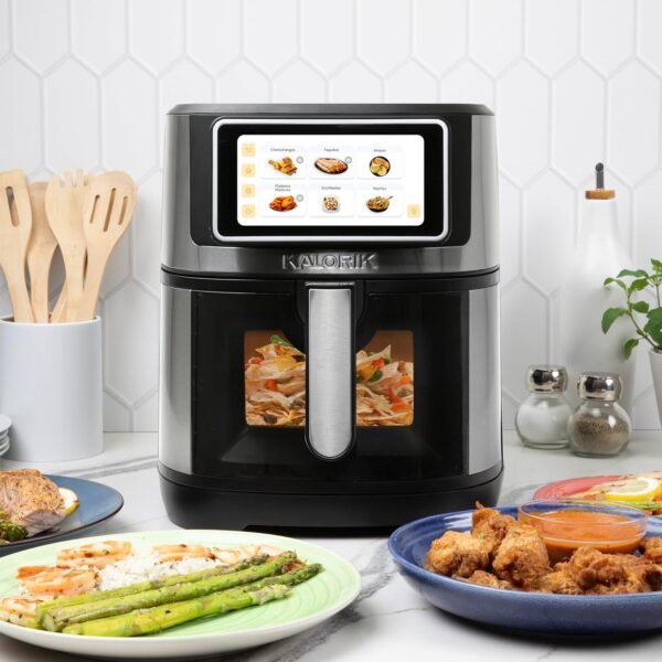 81v5hjACgdL._AC_SL1500_ Kalorik Air Fryer Review Vivid Touch 7 Quart with 200 Cooking Presets