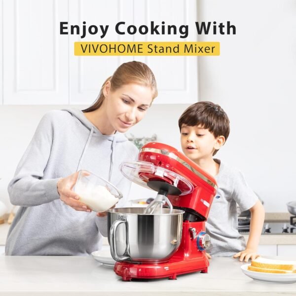 81wn6bNsRL._AC_SL1500_ VIVOHOME Stand Mixer 660W Review Best Kitchen Appliance for Baking and Cooking