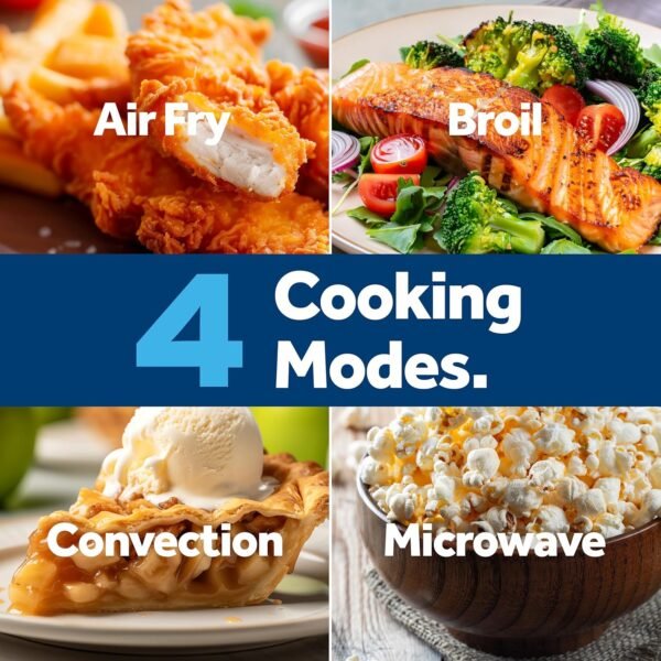 91LYRnW4ODL._AC_SL1500_ GE GCST10A1WSS Countertop Microwave Oven review with Air Fryer and Convection Mode