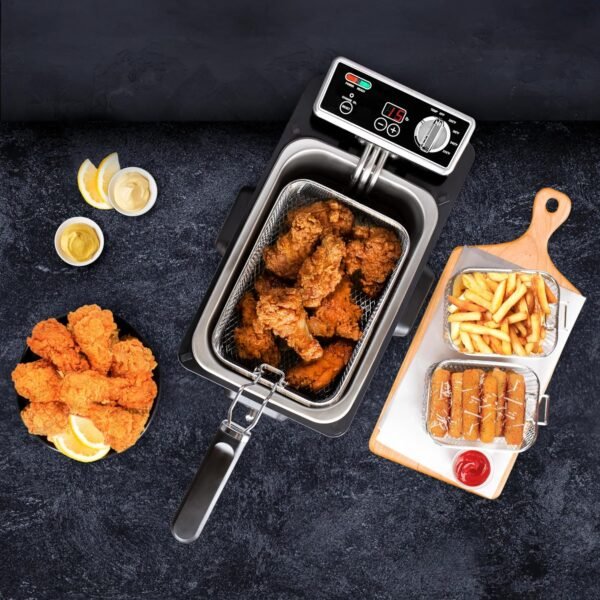 91XqE79l6FL._AC_SL1500_ Kalorik Pro Deep Fryer review 4.2 Quart with Oil Filtration System